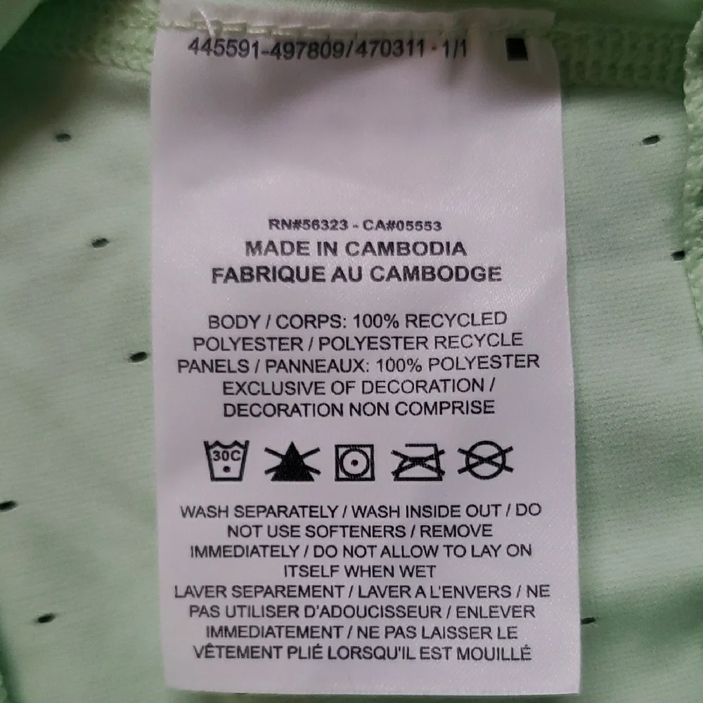 Nike Women’s Neon Green Cropped Training Tank Top Size S - Picture 4 of 7